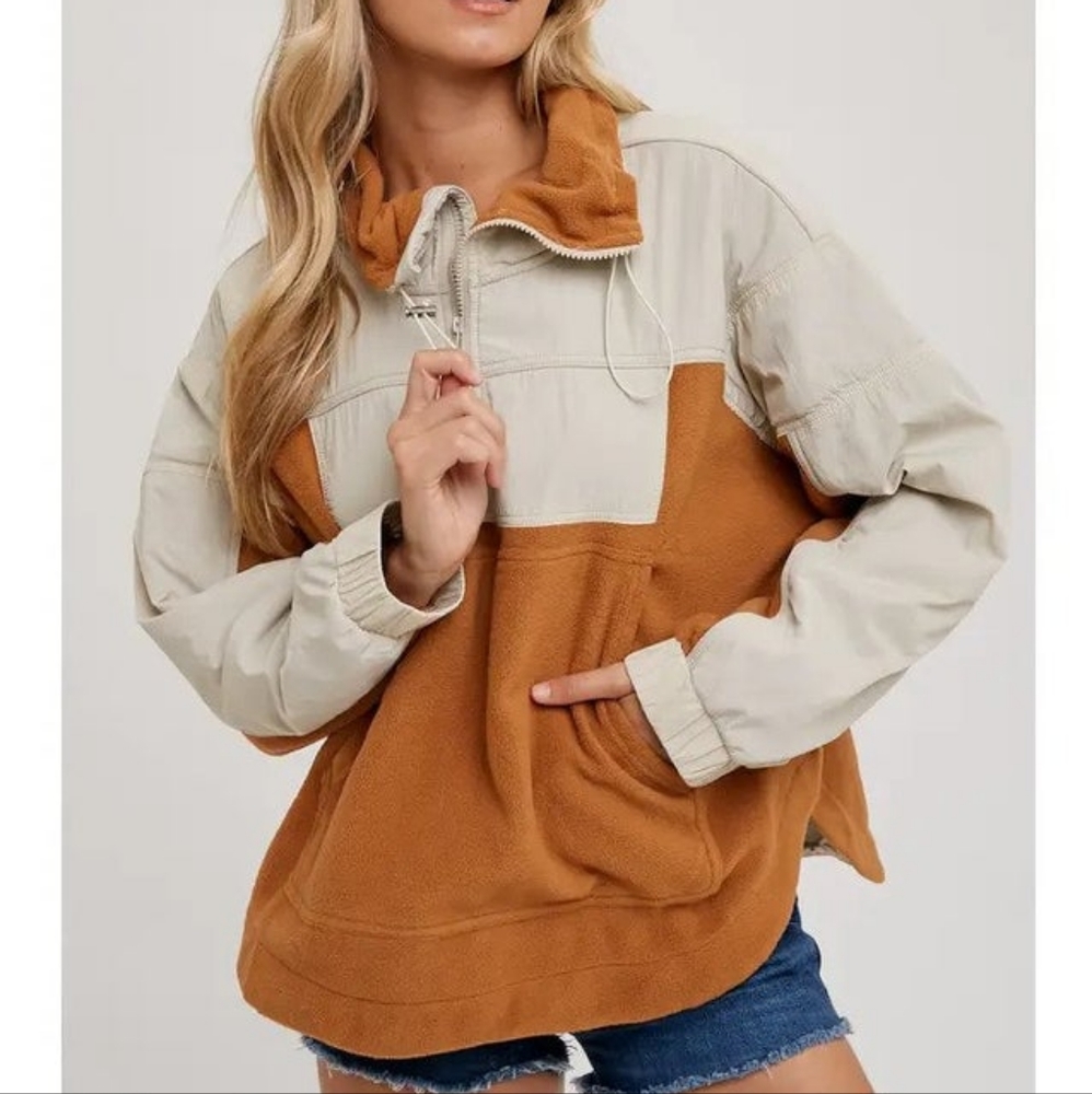 Half Zip Fleece Pullover